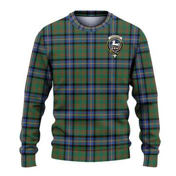 Cochrane Ancient Tartan Ugly Sweater with Family Crest