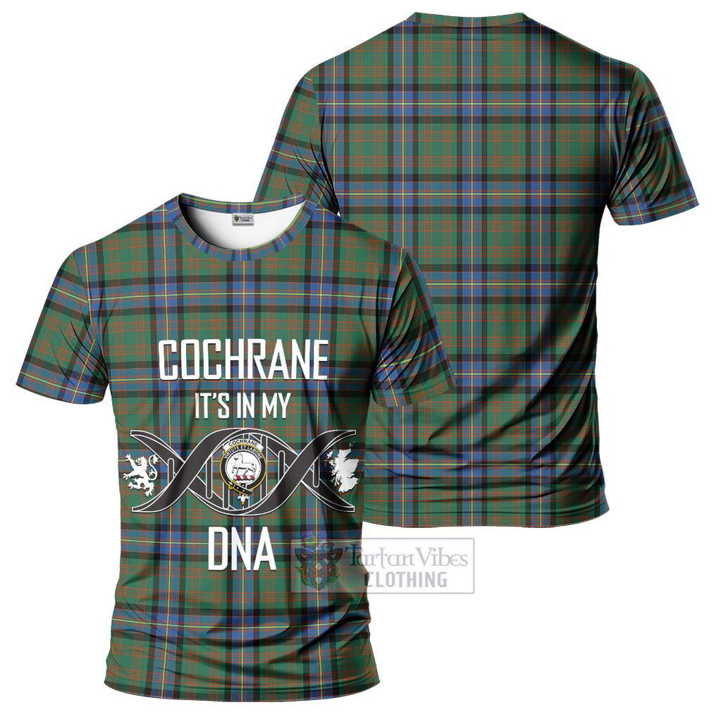 Cochrane Ancient Tartan T-Shirt with Family Crest DNA In Me Style - Tartan Vibes Clothing