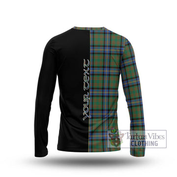 Cochrane Ancient Tartan Long Sleeve T-Shirt with Family Crest and Half Of Me Style