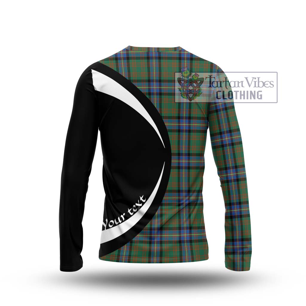 Cochrane Ancient Tartan Long Sleeve T-Shirt with Family Crest Circle Style - Tartan Vibes Clothing