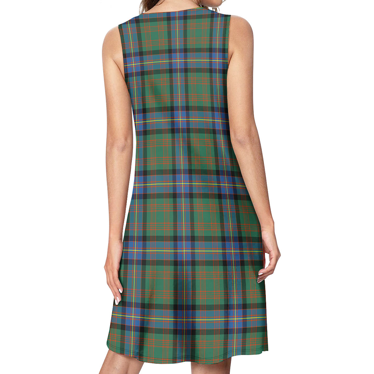 Cochrane Ancient Tartan Womens Casual Dresses - Tartanvibesclothing