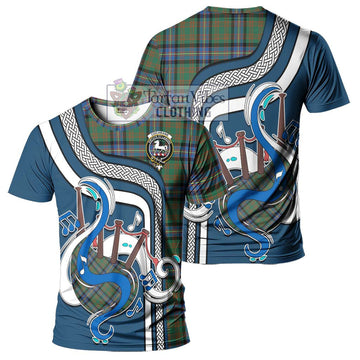 Cochrane Ancient Tartan T-Shirt with Epic Bagpipe Style