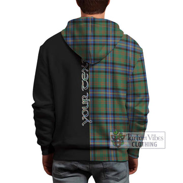 Cochrane Ancient Tartan Hoodie with Family Crest and Half Of Me Style