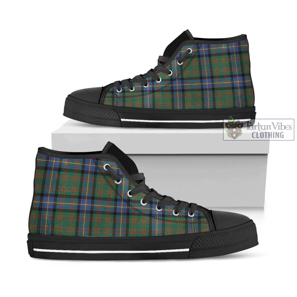 Tartan Vibes Clothing Cochrane Ancient Tartan High Top Shoes