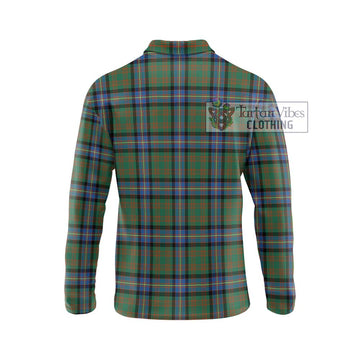 Cochrane Ancient Tartan Long Sleeve Polo Shirt with Family Crest DNA In Me Style