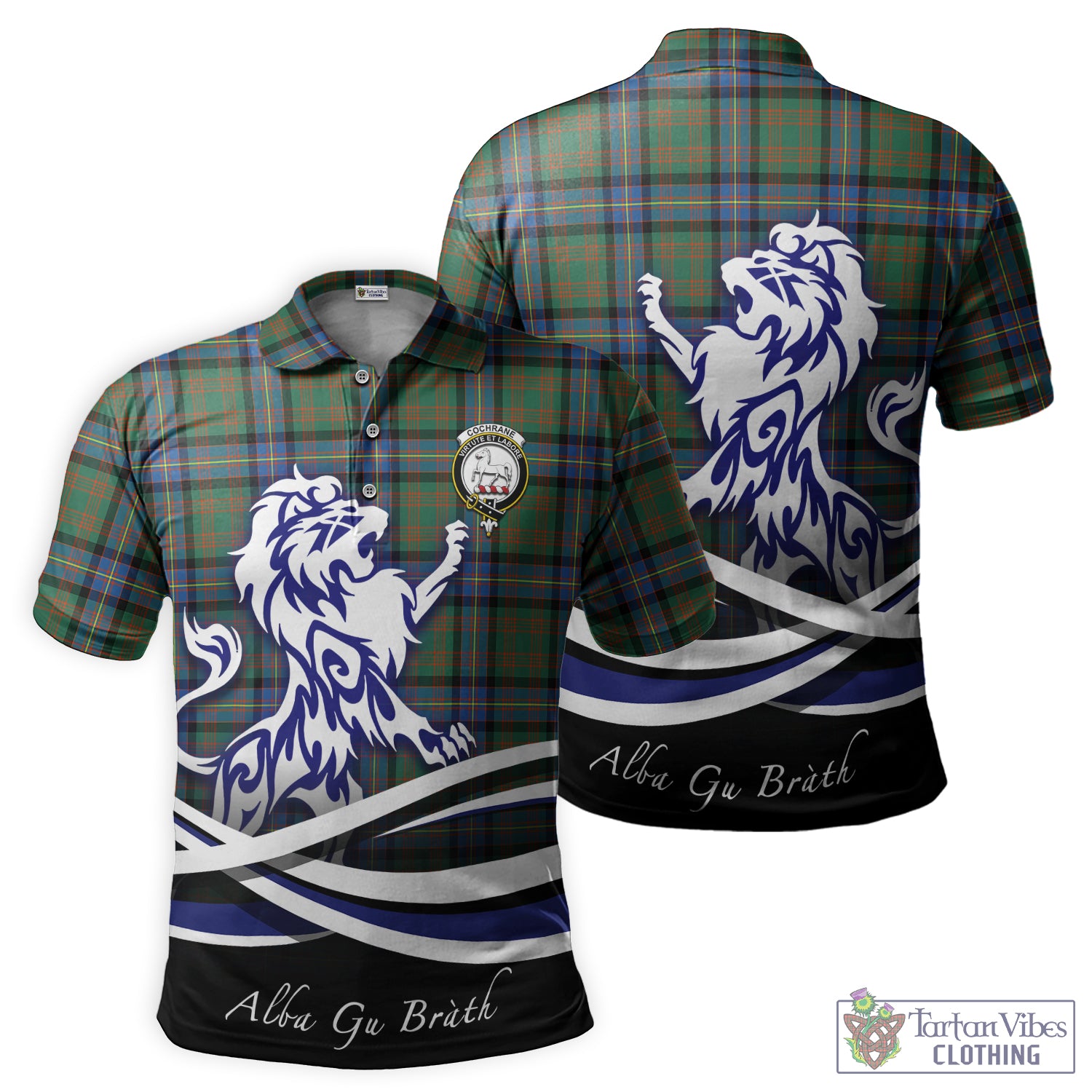 cochrane-ancient-tartan-polo-shirt-with-alba-gu-brath-regal-lion-emblem