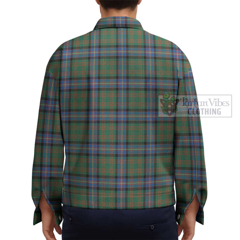 Cochrane Ancient Tartan Unisex Lapel Cotton Jacket - Tartan Vibes Clothing