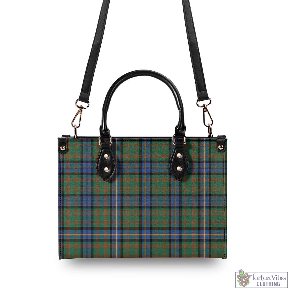 Tartan Vibes Clothing Cochrane Ancient Tartan Luxury Leather Handbags