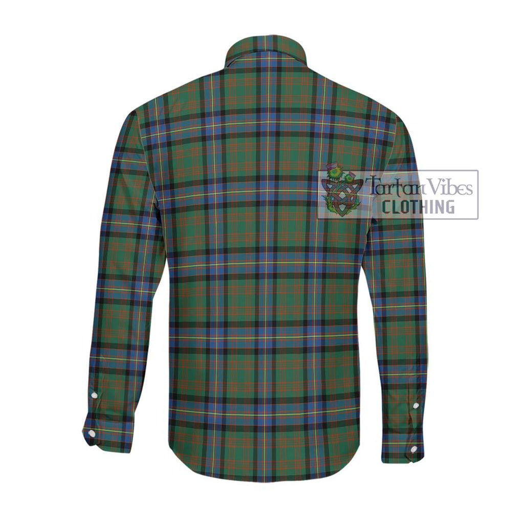 Cochrane Ancient Tartan Long Sleeve Button Shirt with Family Crest DNA In Me Style - Tartanvibesclothing Shop