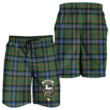 Cochrane Ancient Tartan Mens Shorts with Family Crest