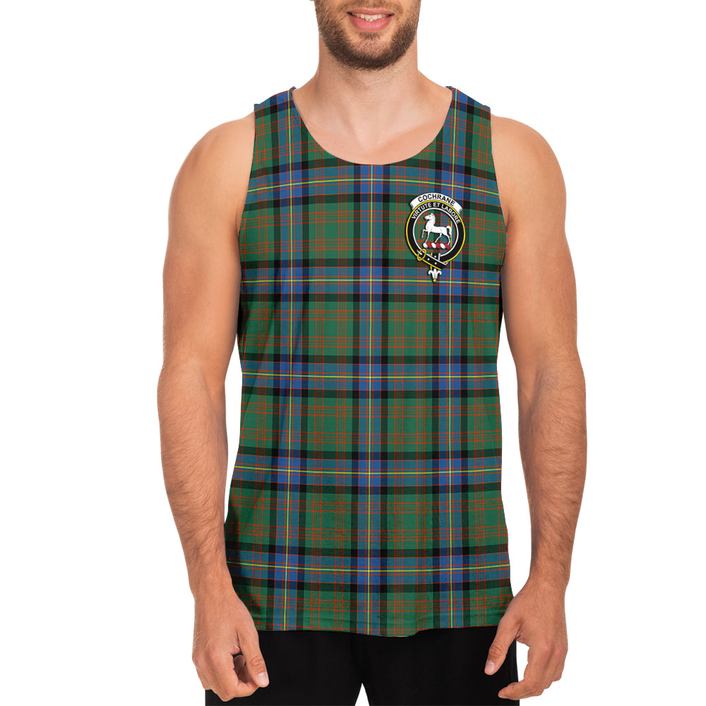 cochrane-ancient-tartan-mens-tank-top-with-family-crest