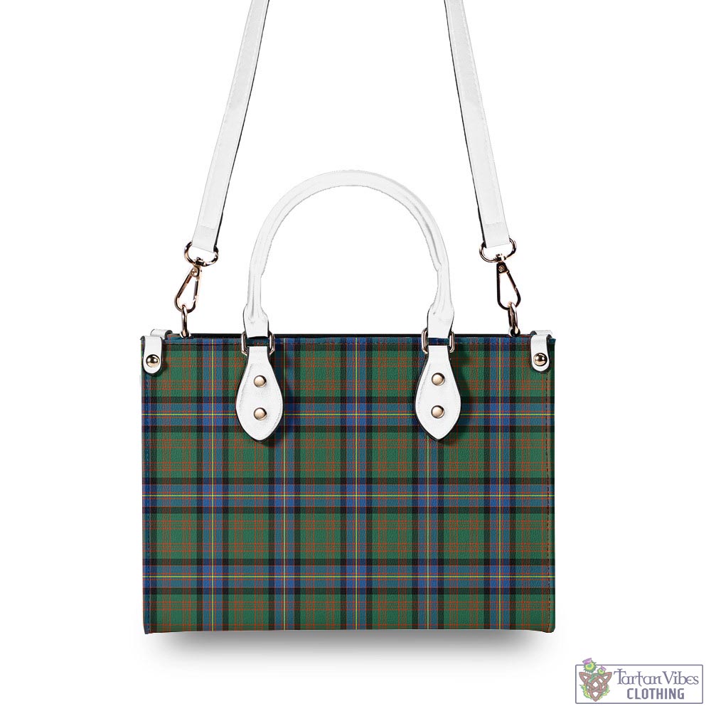 Tartan Vibes Clothing Cochrane Ancient Tartan Luxury Leather Handbags