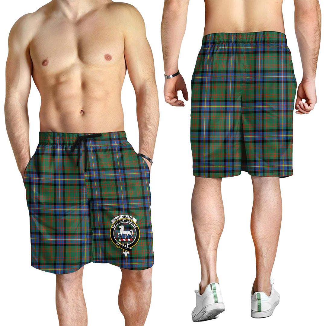 cochrane-ancient-tartan-mens-shorts-with-family-crest