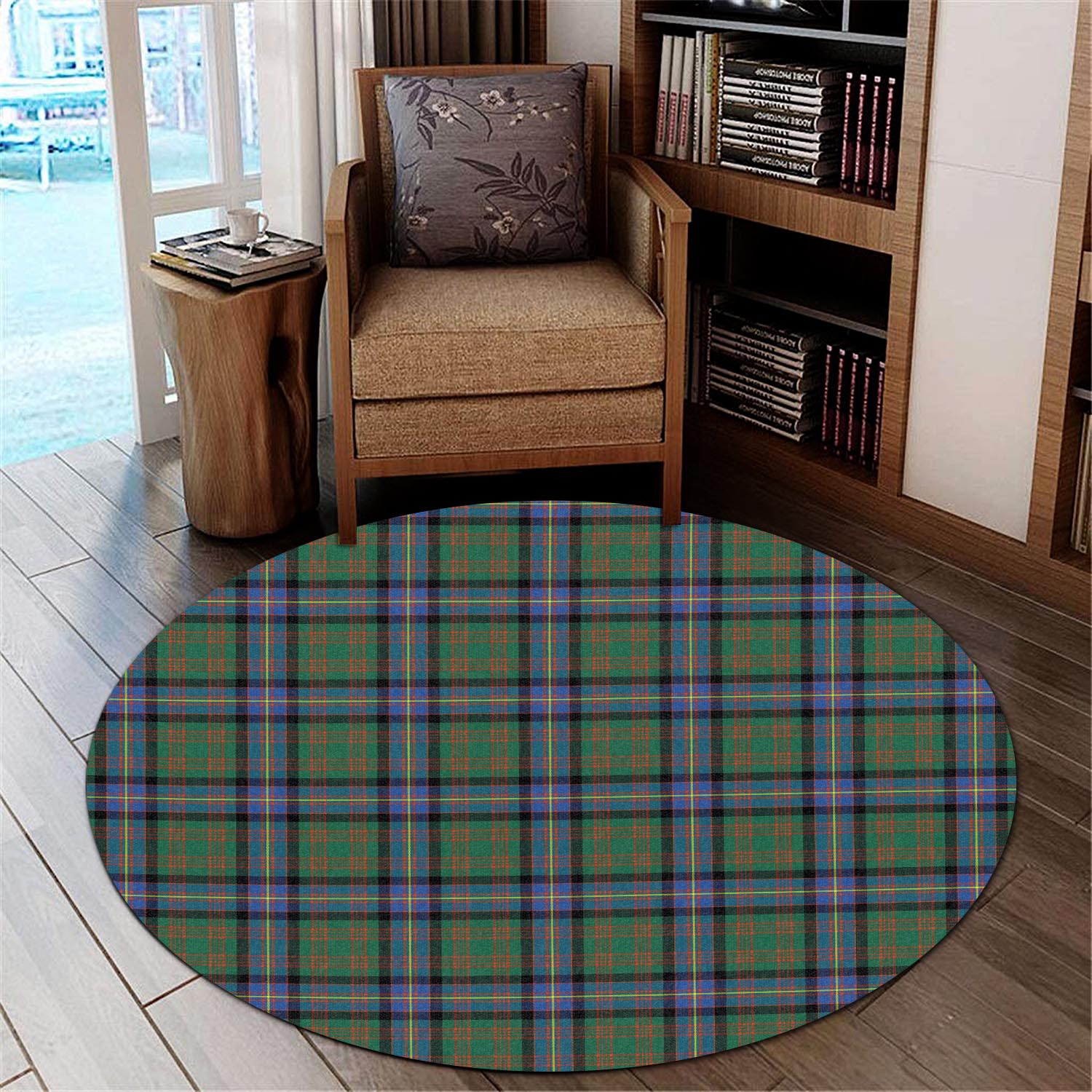 Cochrane Ancient Tartan Round Rug - Tartanvibesclothing