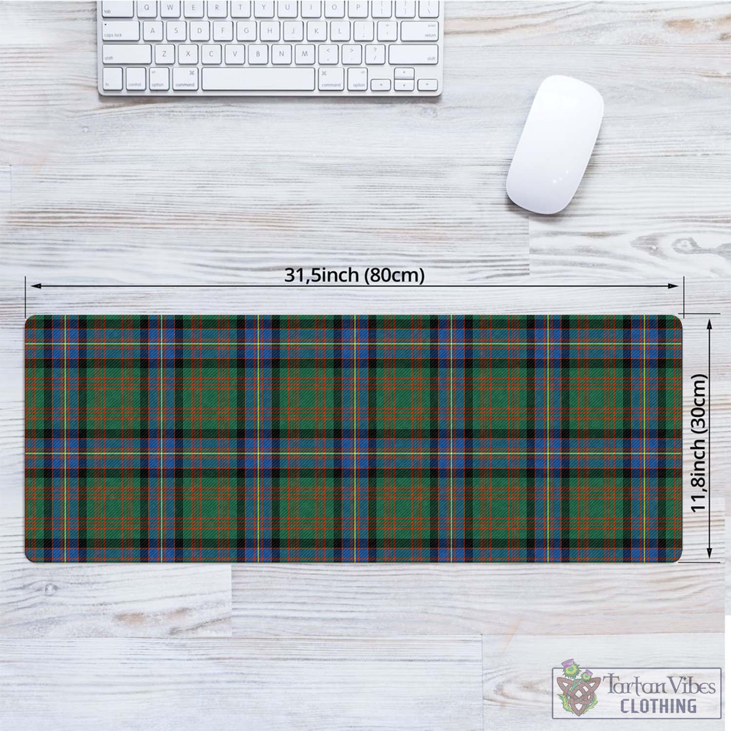 Tartan Vibes Clothing Cochrane Ancient Tartan Mouse Pad