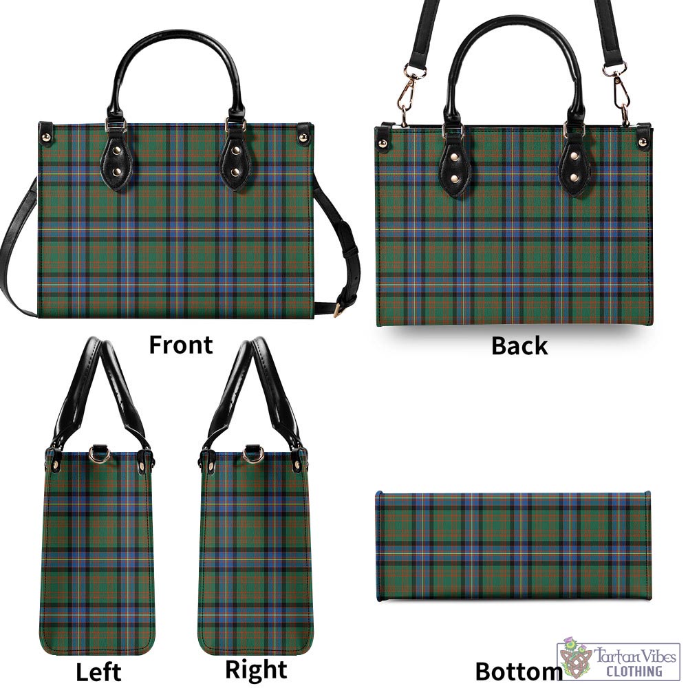 Tartan Vibes Clothing Cochrane Ancient Tartan Luxury Leather Handbags