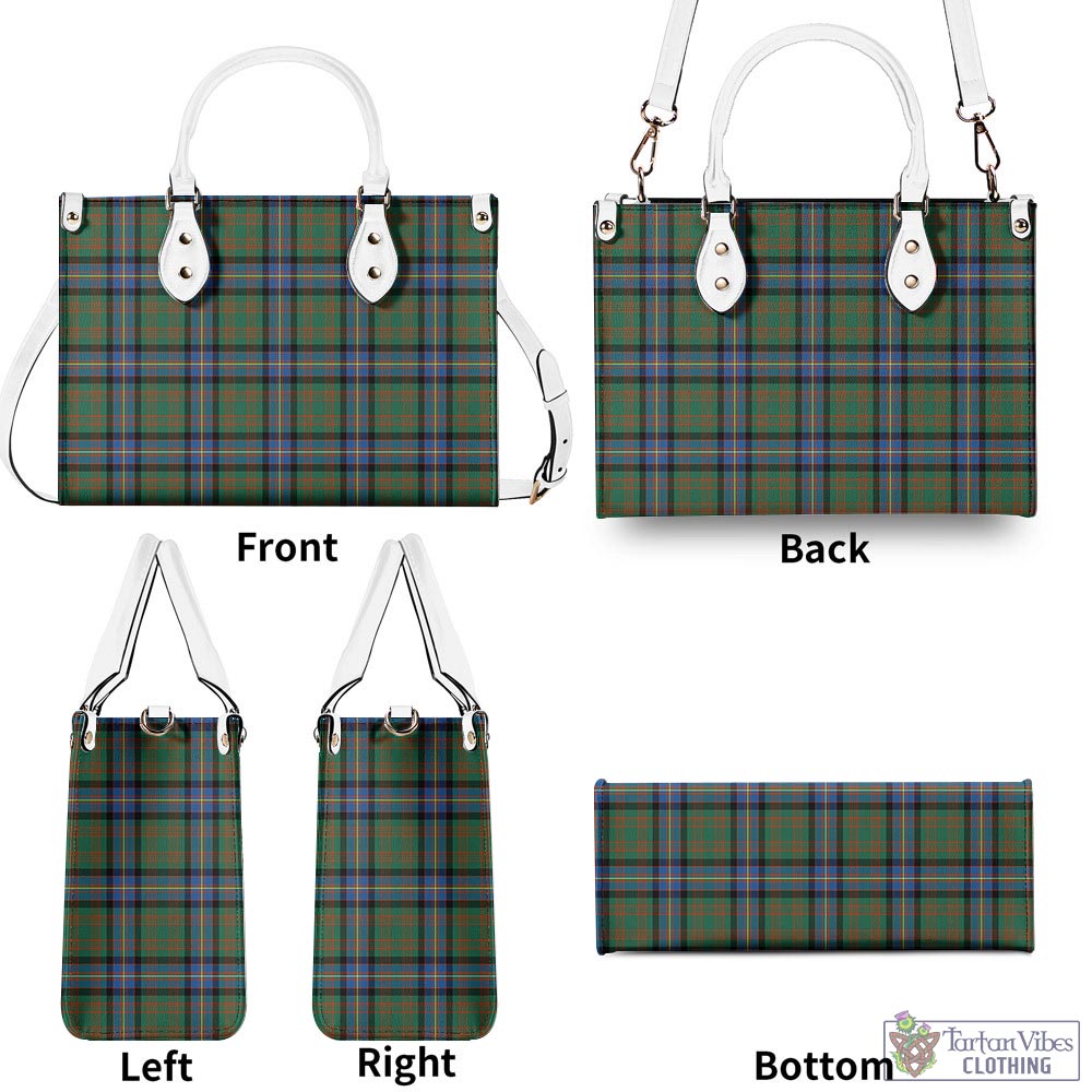 Tartan Vibes Clothing Cochrane Ancient Tartan Luxury Leather Handbags