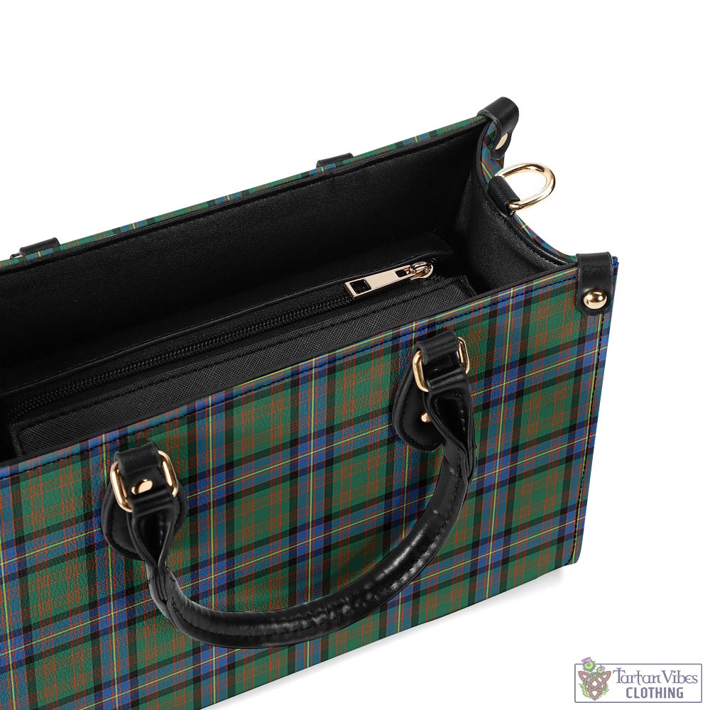 Tartan Vibes Clothing Cochrane Ancient Tartan Luxury Leather Handbags