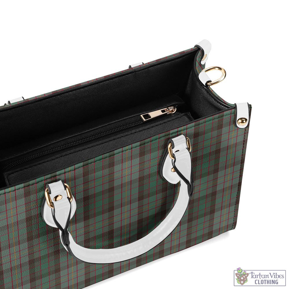 Tartan Vibes Clothing Cochrane Hunting Tartan Luxury Leather Handbags