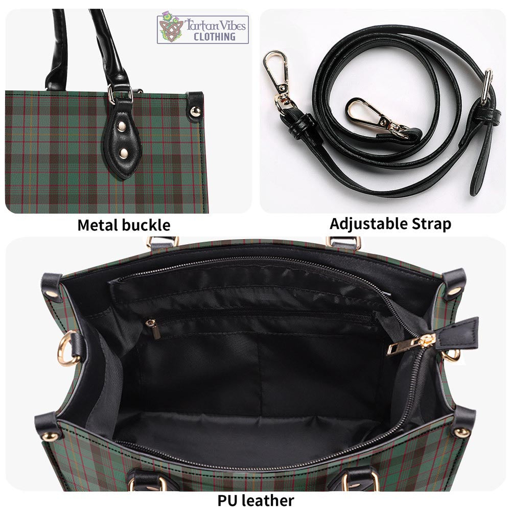 Tartan Vibes Clothing Cochrane Hunting Tartan Luxury Leather Handbags