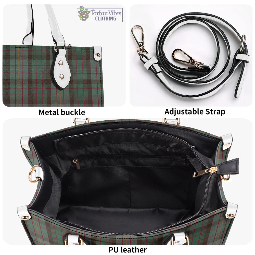 Tartan Vibes Clothing Cochrane Hunting Tartan Luxury Leather Handbags