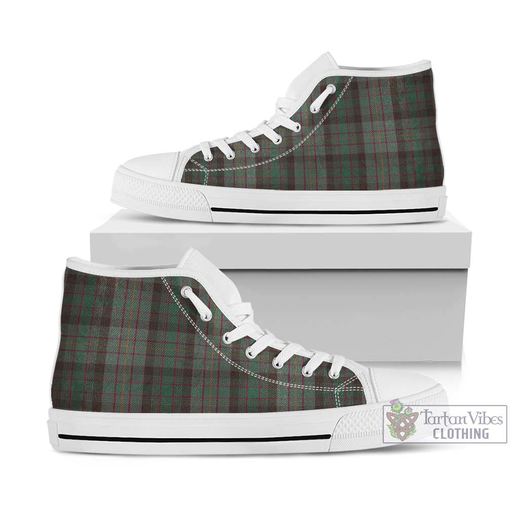 Tartan Vibes Clothing Cochrane Hunting Tartan High Top Shoes