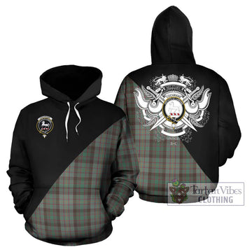 Cochrane Hunting Tartan Hoodie with Family Crest and Military Logo Style