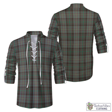 Cochrane Hunting Tartan Men's Scottish Traditional Jacobite Ghillie Kilt Shirt