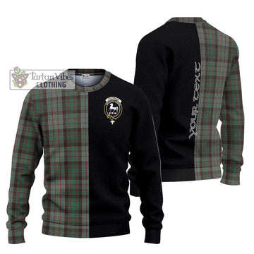 Cochrane Hunting Tartan Ugly Sweater with Family Crest and Half Of Me Style