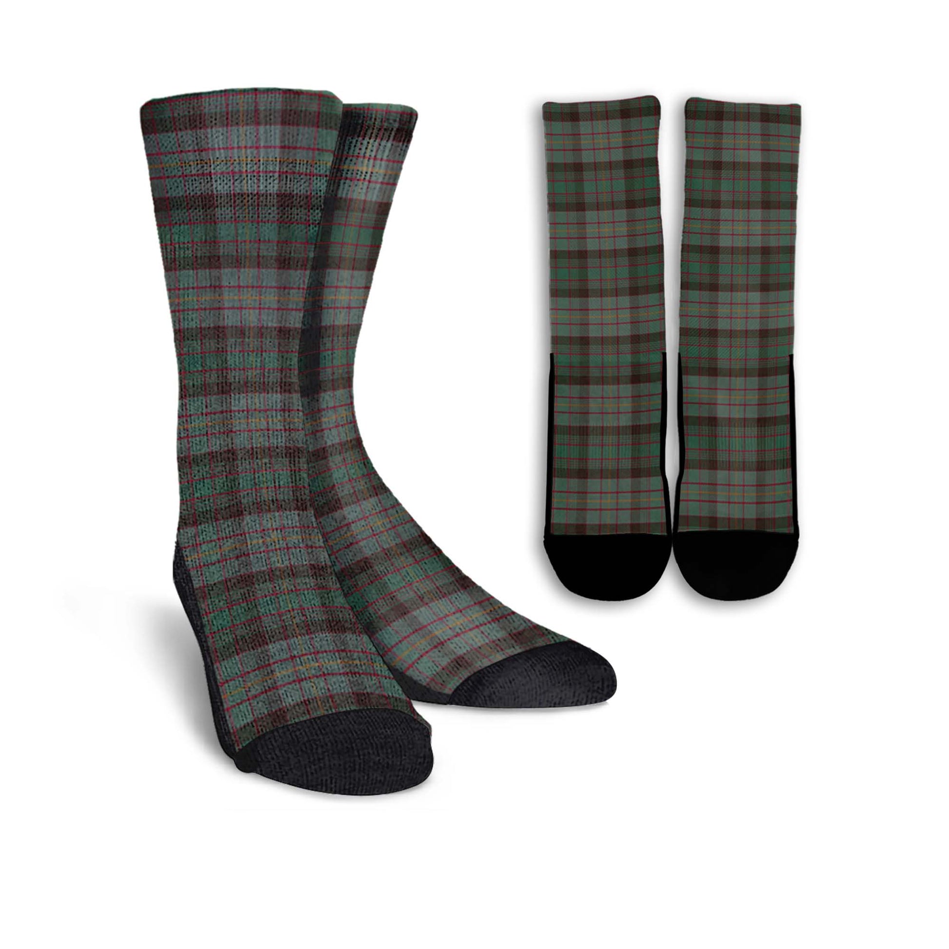 Cochrane Hunting Tartan Crew Socks - Tartanvibesclothing