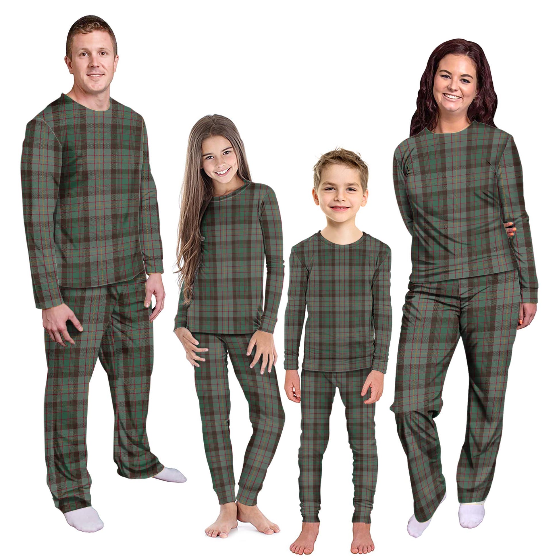 Cochrane Hunting Tartan Pajamas Family Set Kid - Tartan Vibes Clothing