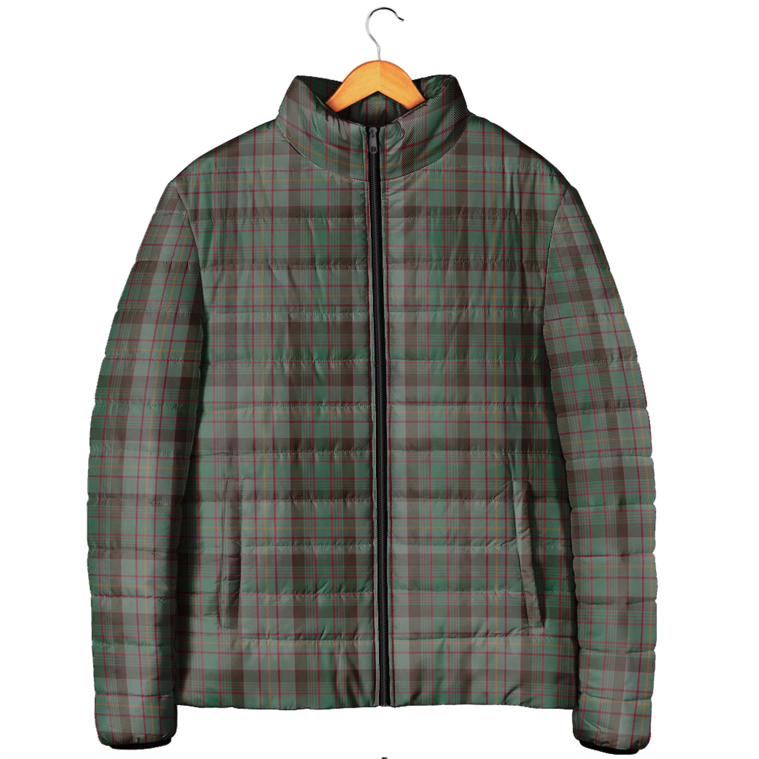 Cochrane Hunting Tartan Padded Jacket Men's Padded Jacket - Tartan Vibes Clothing