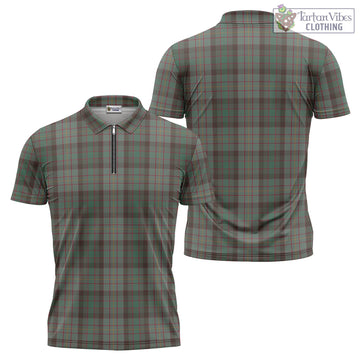 Cochrane Hunting Tartan Zipper Polo Shirt