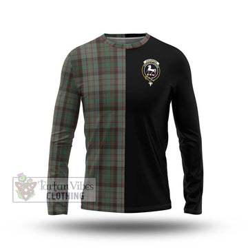 Cochrane Hunting Tartan Long Sleeve T-Shirt with Family Crest and Half Of Me Style