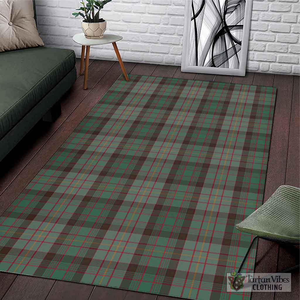 Tartan Vibes Clothing Cochrane Hunting Tartan Area Rug