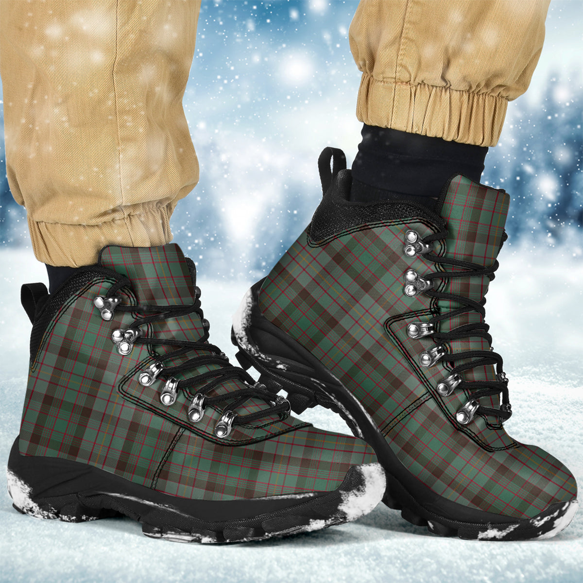 Cochrane Hunting Tartan Alpine Boots - Tartanvibesclothing