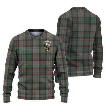 Cochrane Hunting Tartan Ugly Sweater with Family Crest