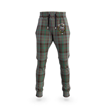 Cochrane Hunting Tartan Joggers Pants with Family Crest