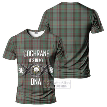 Cochrane Hunting Tartan T-Shirt with Family Crest DNA In Me Style