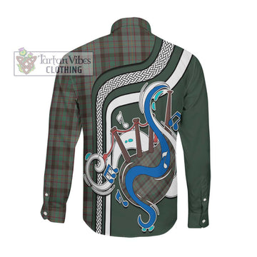 Cochrane Hunting Tartan Long Sleeve Button Shirt with Epic Bagpipe Style