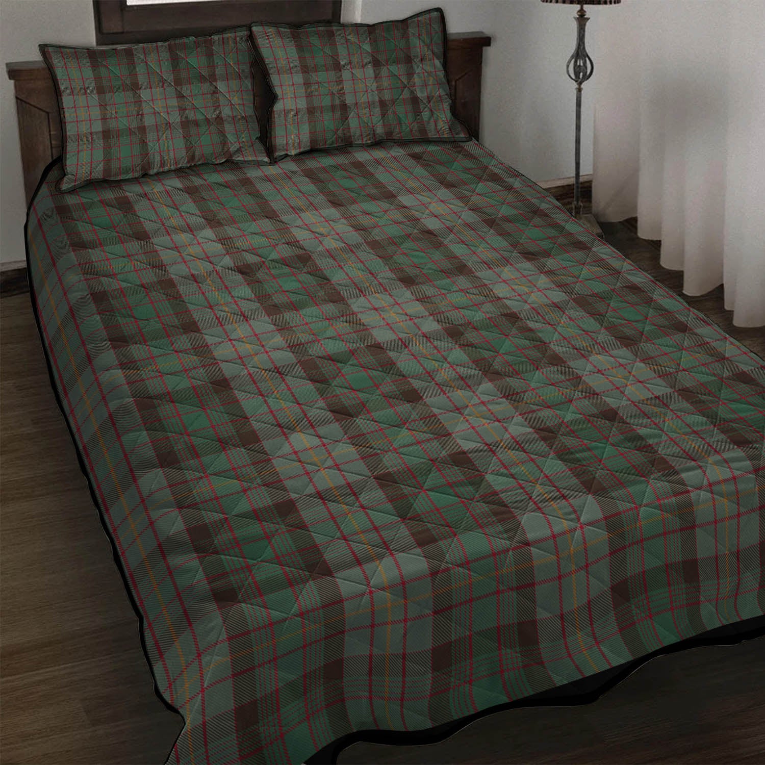 Cochrane Hunting Tartan Quilt Bed Set - Tartan Vibes Clothing