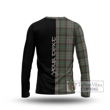 Cochrane Hunting Tartan Long Sleeve T-Shirt with Family Crest and Half Of Me Style