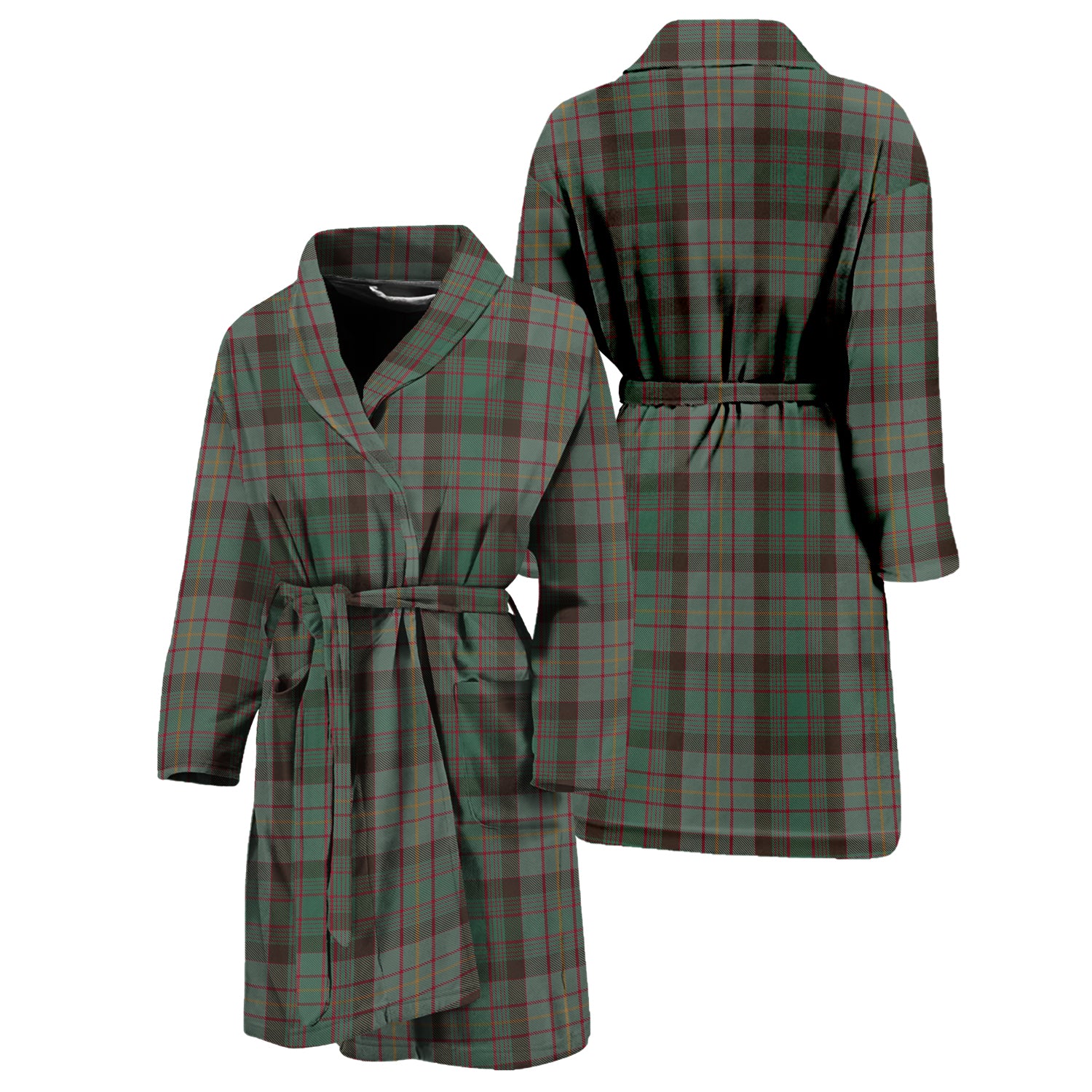 Cochrane Hunting Tartan Bathrobe Unisex M - Tartan Vibes Clothing