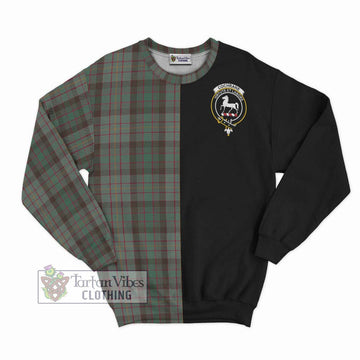 Cochrane Hunting Tartan Sweatshirt with Family Crest and Half Of Me Style