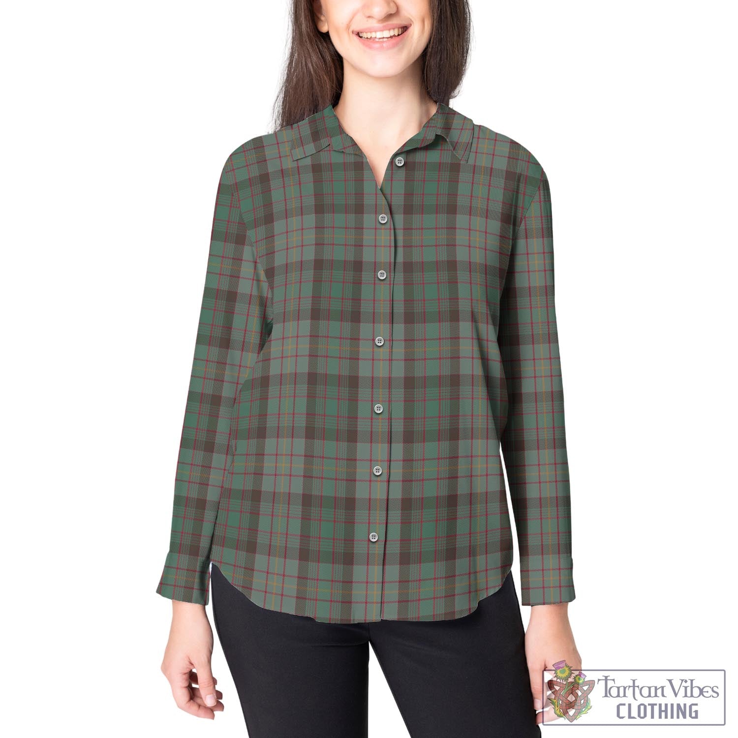 Cochrane Hunting Tartan Womens Casual Shirt