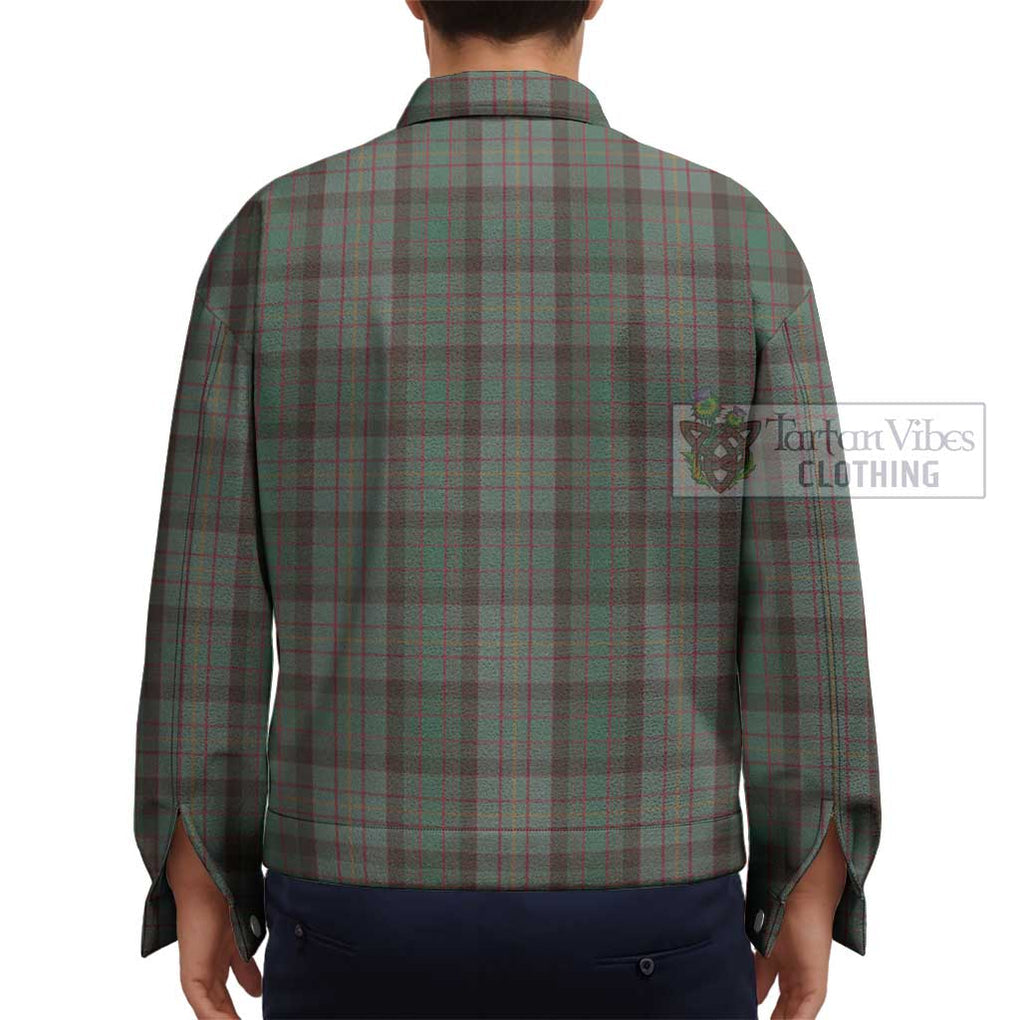 Cochrane Hunting Tartan Unisex Lapel Cotton Jacket - Tartan Vibes Clothing