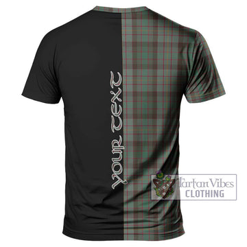 Cochrane Hunting Tartan T-Shirt with Family Crest and Half Of Me Style