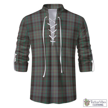 Cochrane Hunting Tartan Men's Scottish Traditional Jacobite Ghillie Kilt Shirt