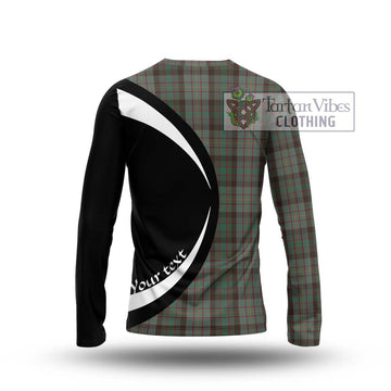 Cochrane Hunting Tartan Long Sleeve T-Shirt with Family Crest Circle Style