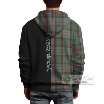 Cochrane Hunting Tartan Hoodie with Family Crest and Half Of Me Style